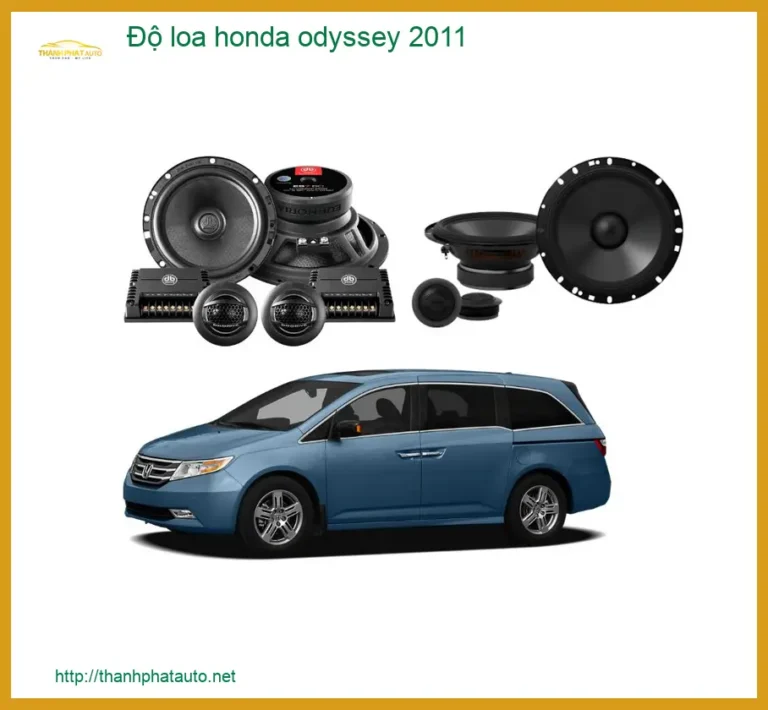 Độ Loa Honda Odyssey 2011 - Địa Chỉ Nâng Cấp Âm Thanh Uy Tín TPHCM