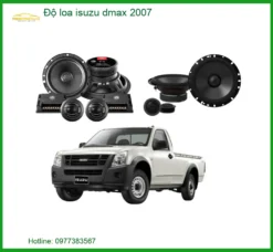 Nâng Cấp Âm Thanh Loa Isuzu Dmax 2007 - Trung Tâm Lắp Đặt Uy Tín TPHCM