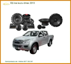 Độ Loa, Nâng Cấp Loa Isuzu Dmax 2013 - Trung Tâm Nâng Cấp Chính Hãng TPHCM