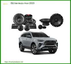 Độ Loa Isuzu Mu-X 2023 - Địa Chỉ Nâng Cấp Uy Tín TPHCM