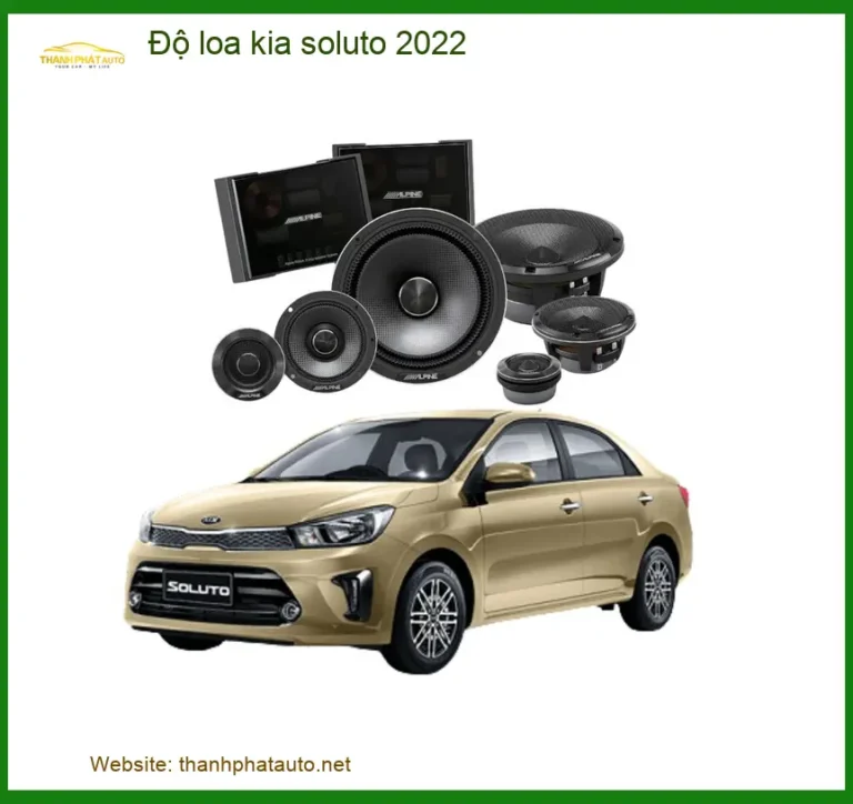 Độ Loa Sub, Loa Cánh, Amply Xe Kia Soluto 2022 - Trung Tâm Lắp Đặt Loa Uy Tín TPHCM