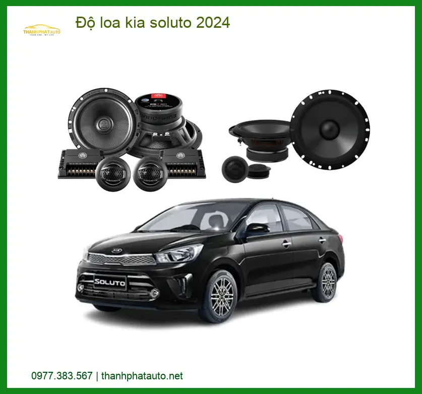 Độ Loa Kia Soluto 2024 - Trung Tâm Lắp Đặt Âm Thanh Uy Tín TPHCM