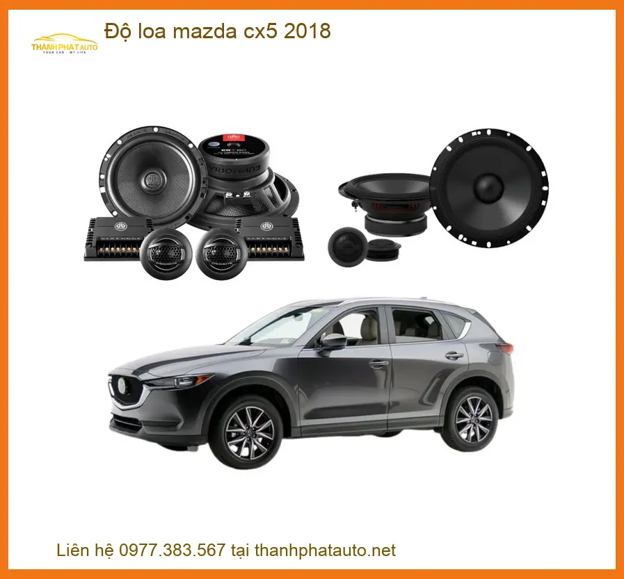 Độ Loa Mazda CX5 2018 - Trung Tâm Nâng Cấp Âm Thanh Cao Cấp TPHCM