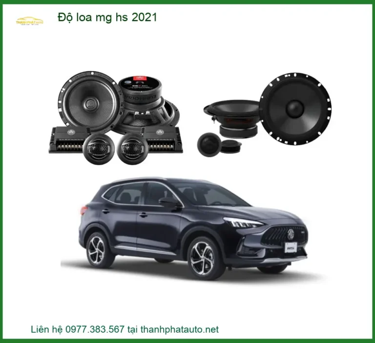 Nâng Cấp Âm Thanh Loa Xe MG HS 2021 - Địa Chỉ Lắp Đặt Uy Tín TPHCM