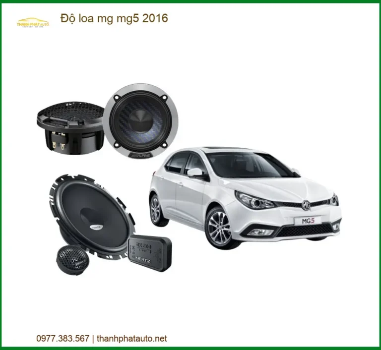 Độ Loa Ô Tô MG MG5 2016 - Địa Chỉ Lắp Đặt Loa Uy Tín Chuyên Nghiệp TPHCM