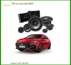 Nâng Cấp Âm Thanh Độ Loa MG MG5 2025 - Trung Tâm Uy Tín TPHCM