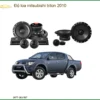 Giải Pháp Độ Loa Ô Tô Mitsubishi Triton 2010 - Địa Chỉ Lắp Đặt Uy Tín TPHCM