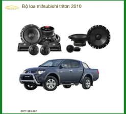 Giải Pháp Độ Loa Ô Tô Mitsubishi Triton 2010 - Địa Chỉ Lắp Đặt Uy Tín TPHCM