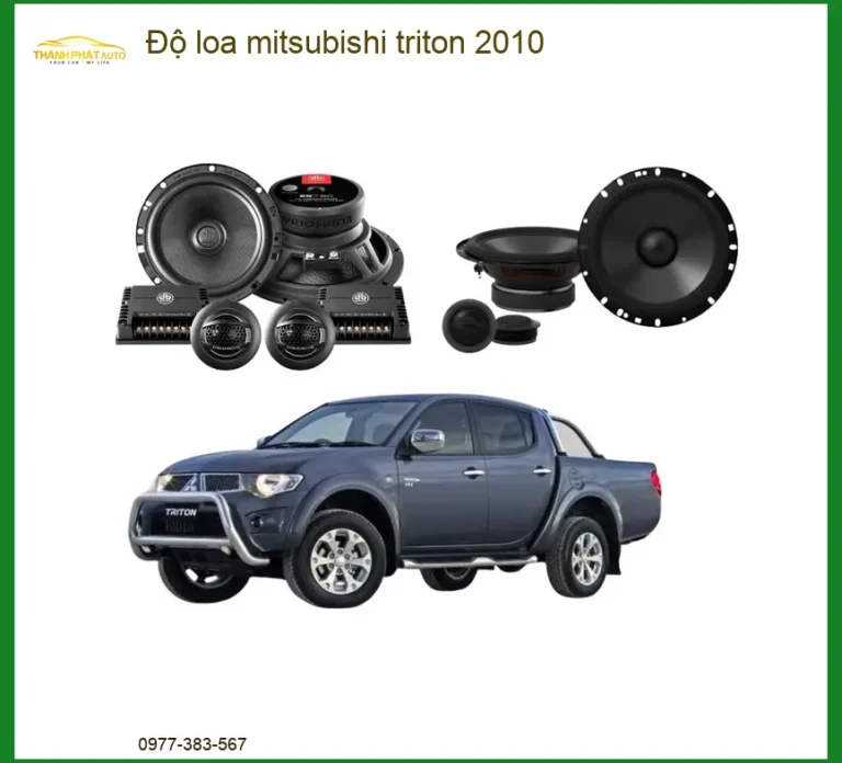 Giải Pháp Độ Loa Ô Tô Mitsubishi Triton 2010 - Địa Chỉ Lắp Đặt Uy Tín TPHCM
