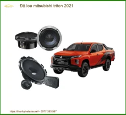 Độ Loa Mitsubishi Triton 2021 - Nơi Lắp Đặt Loa Chính Hãng Giá Tốt TPHCM