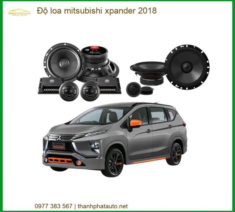 Độ loa Mitsubishi Xpander 2018 - Trung Tâm Nâng Cấp Loa Chính Hãng TPHCM