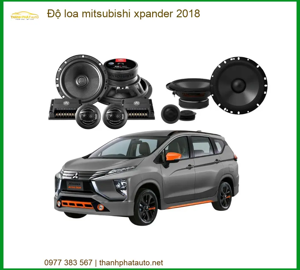 Độ loa Mitsubishi Xpander 2018 - Trung Tâm Nâng Cấp Loa Chính Hãng TPHCM