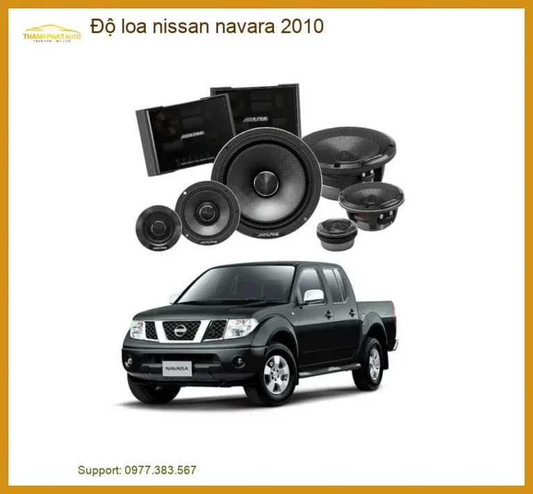 Độ Loa Ô Tô Nissan Navara 2010 - Địa Chỉ Nâng Cấp Âm Thanh Uy Tín TPHCM