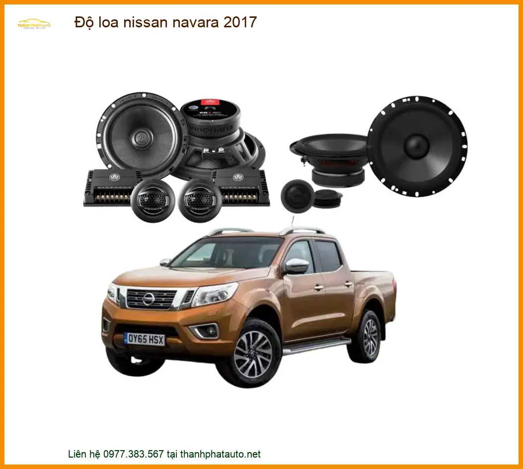 Gói Độ Loa Nissan Navara 2017 - Trung Tâm Nâng Cấp Uy Tín TPHCM