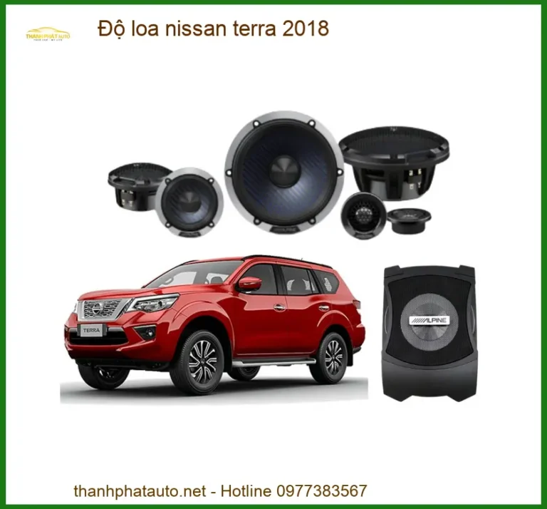 Độ Loa Ô Tô Nissan Terra 2018 - Trung Tâm Nâng Cấp Loa Chính Hãng Uy Tín TPHCM