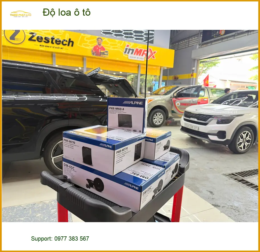 Chị Hằng độ loa ô tô Kia K3 tại Quận 12 cho âm thanh sống động ảnh thực tế 4