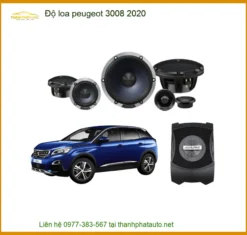 Độ Loa Peugeot 3008 2020 - Địa Chỉ Nâng Cấp Âm Thanh Uy Tín TPHCM