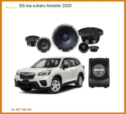 Độ Loa Sub Subaru Forester 2020 - Trung Tâm Nâng Cấp Chính Hãng Giá Tốt TPHCM