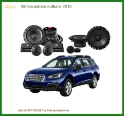 Độ Loa Sub Hơi Subaru Outback 2015 - Trung Tâm Nâng Cấp Âm Thanh Chính Hãng TPHCM