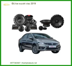 Độ Loa Subwoofer Âm Thanh Suzuki Ciaz 2019 - Địa Chỉ Nâng Cấp Chính Hãng TPHCM