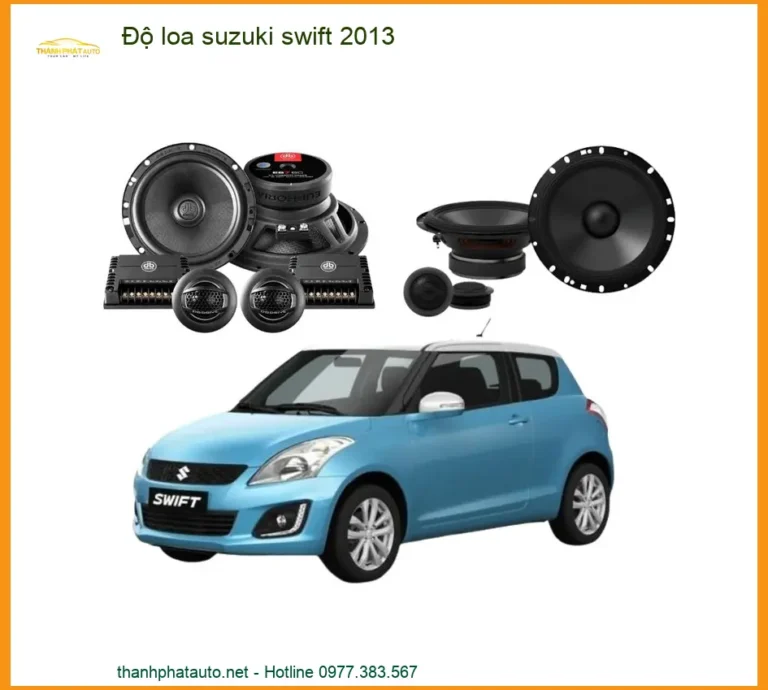 Độ Loa Suzuki Swift 2013 - Trung Tâm Độ Loa Uy Tín TPHCM