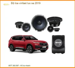 Độ Loa Ô Tô Vinfast Lux SA 2019 - Trung Tâm Chuyên Độ Loa Chính Hãng TPHCM