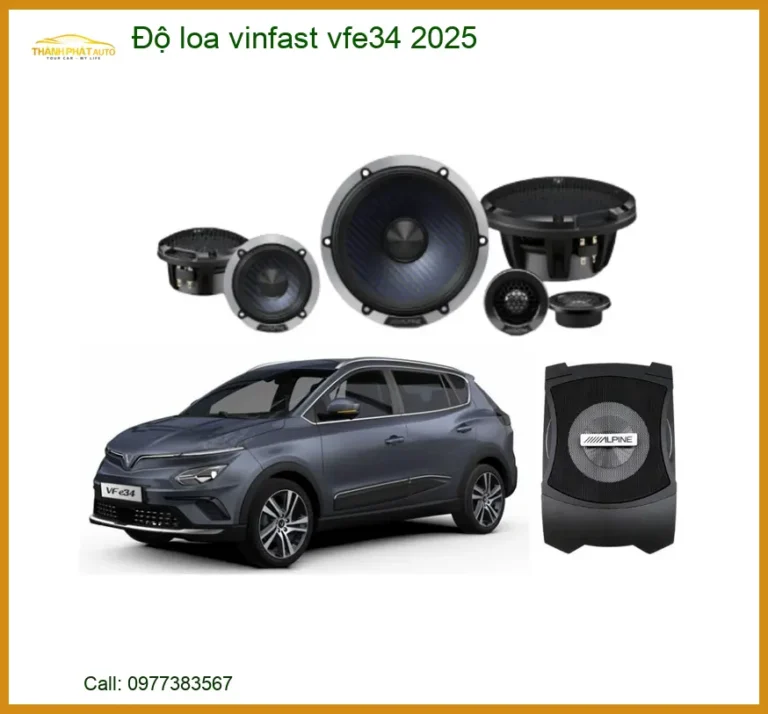 Độ loa VinFast VF e34 2025 - Trung Tâm Nâng Cấp Uy Tín TPHCM
