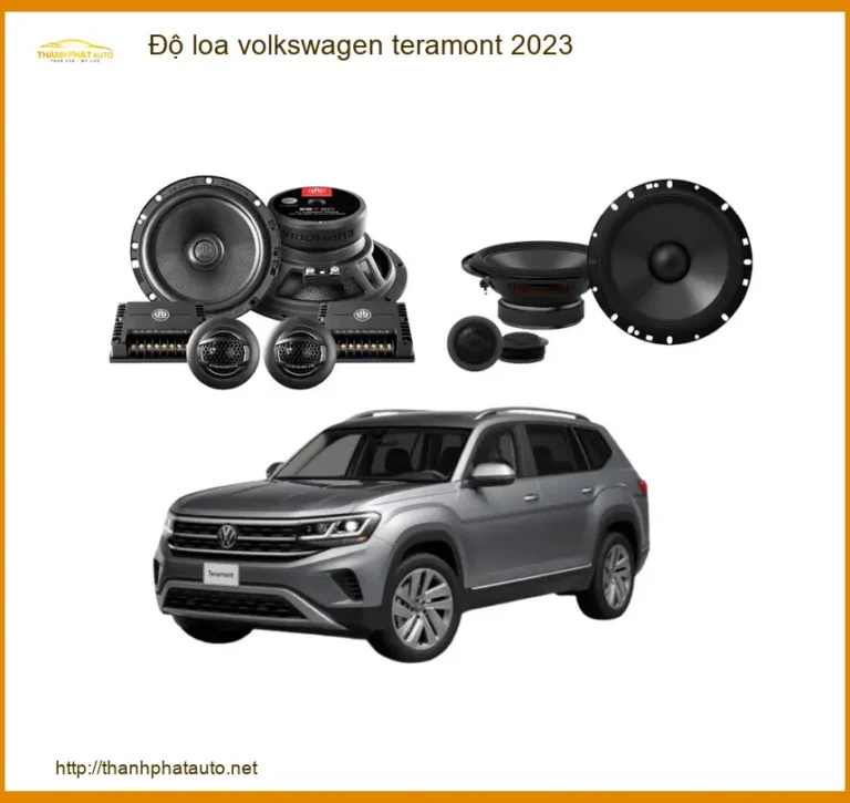 Độ Loa Volkswagen Teramont 2023 - Trung Tâm Nâng Cấp Loa Chính Hãng TPHCM