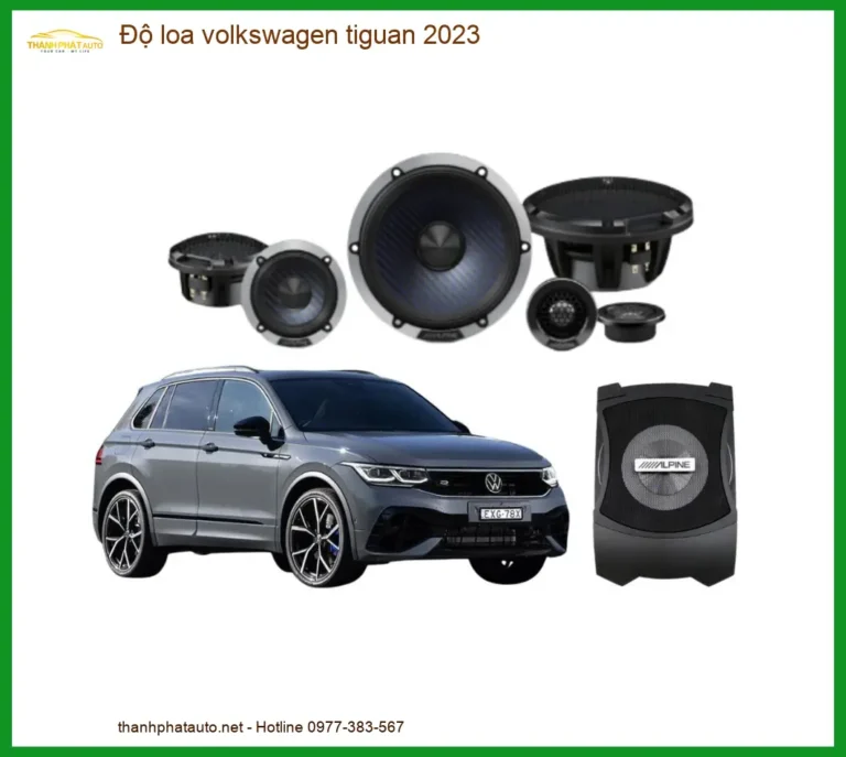 Độ Loa Volkswagen Tiguan 2023 - Trung Tâm Nâng Cấp Uy Tín TPHCM
