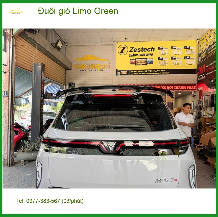 Độ Đuôi gió Limo Green uy tín cho Honda CRV tại Quận Gò Vấp - Giá tốt ảnh thực tế 2
