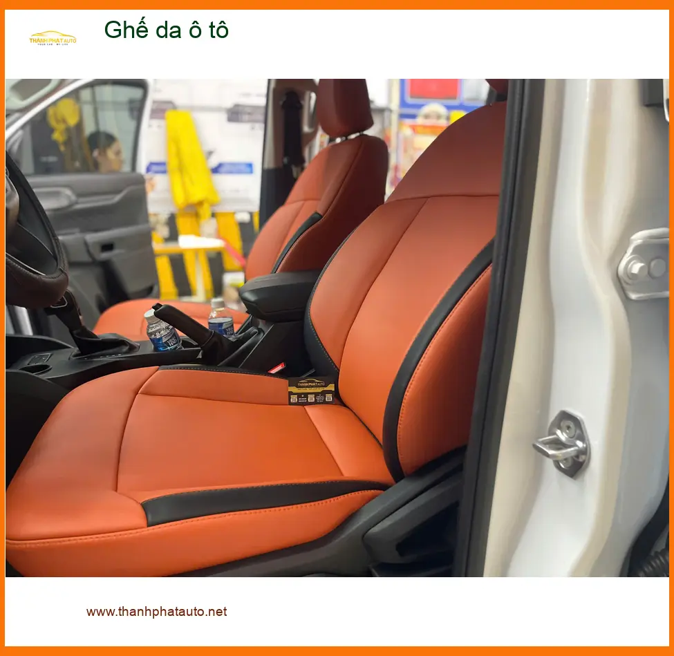 Anh Khang bọc ghế da ô tô Hyundai Elantra tại Quận 1 để nội thất sang trọng hơn ảnh thực tế 2