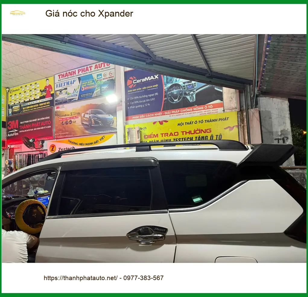 Anh Minh lắp Giá nóc cho Xpander tại Quận 10 chuẩn bị cho chuyến cắm trại ảnh thực tế 3