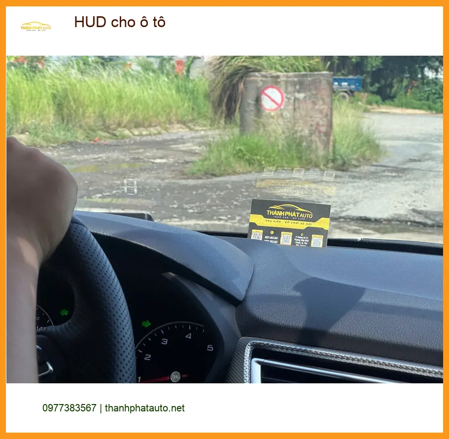 Anh Kiên lắp HUD cho ô tô Hyundai SantaFe tại Quận Thủ Đức để lái xe an toàn hơn ảnh thực tế 4
