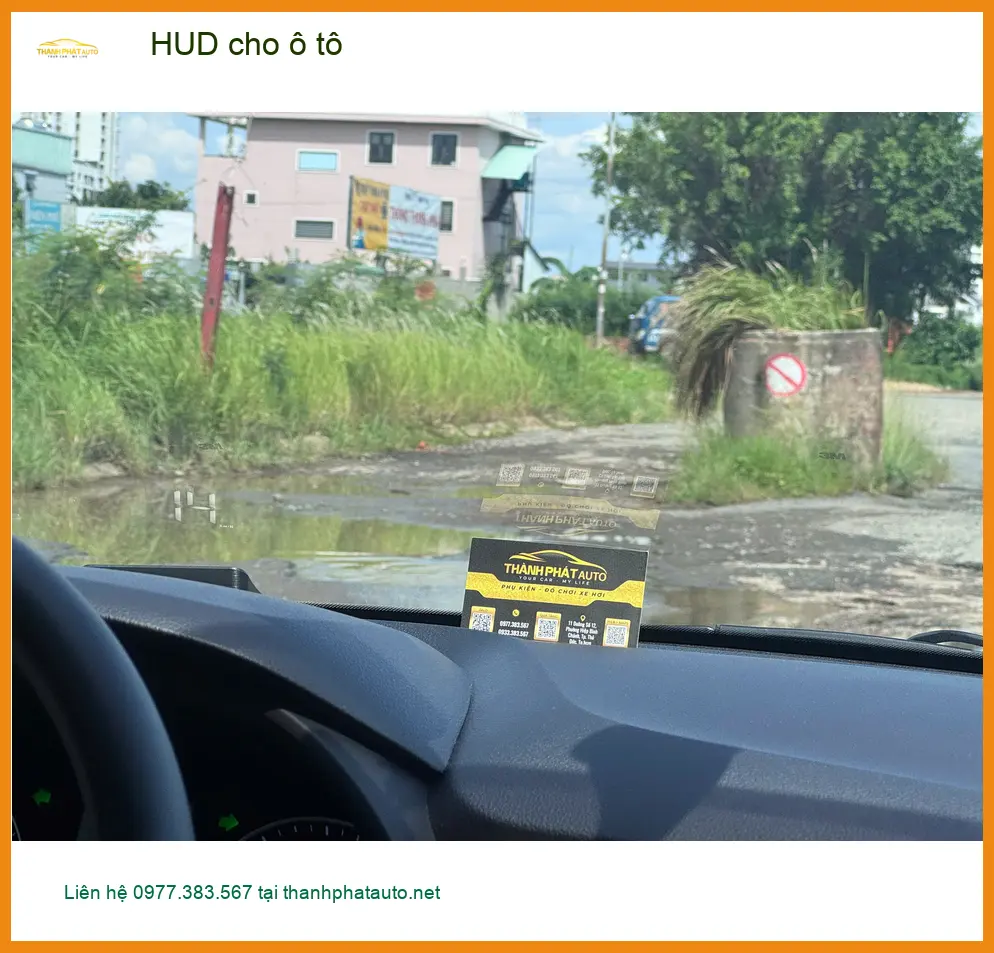Anh Khang lắp HUD cho ô tô Hyundai Accent tại Quận 7 để theo dõi tốc độ an toàn ảnh thực tế 2