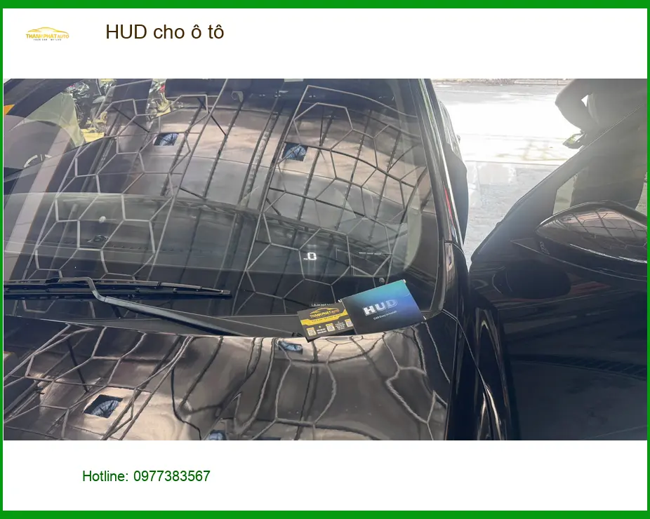 Anh Khang lắp HUD cho ô tô Hyundai Accent tại Quận 7 để theo dõi tốc độ an toàn ảnh thực tế 4