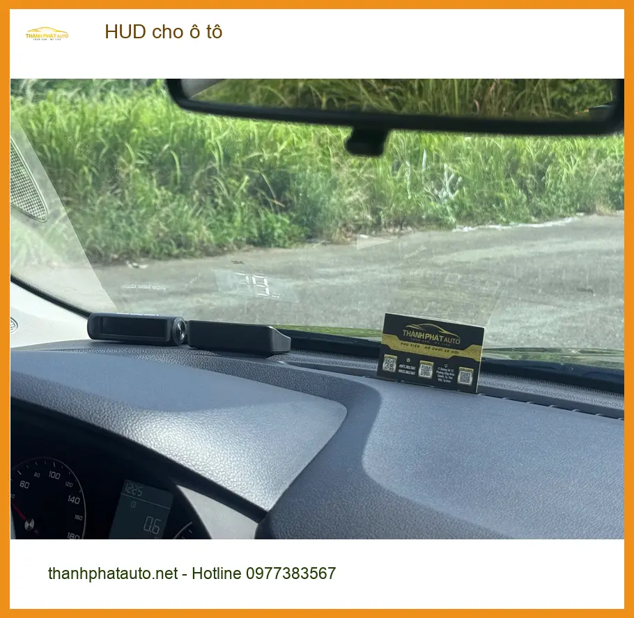 Anh Khang lắp HUD cho ô tô Hyundai Accent tại Quận 7 để theo dõi tốc độ an toàn ảnh thực tế 5