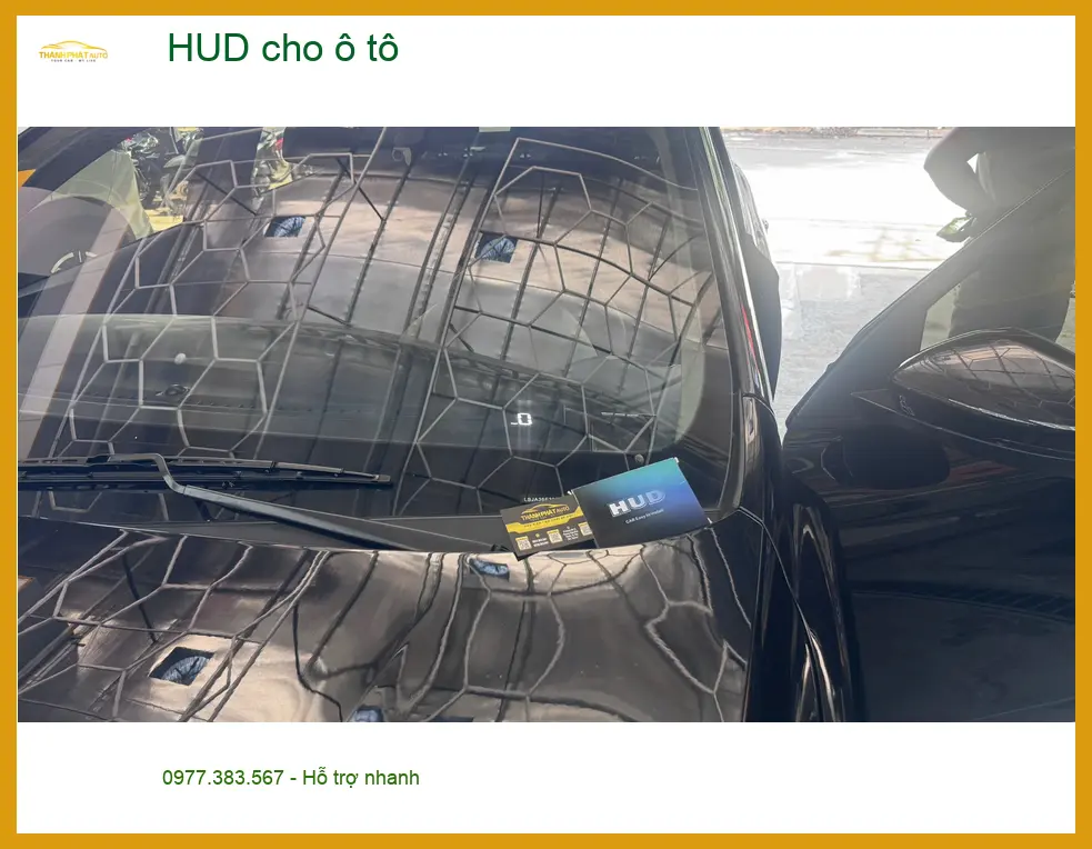 Anh Minh lắp HUD cho Hyundai Accent tại Quận 10 để lái xe an toàn hơn trong đô thị ảnh thực tế 4