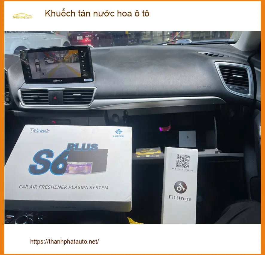 Chú Long cần khuếch tán nước hoa ô tô ở Hóc Môn cho xe luôn thơm mát ảnh thực tế 3