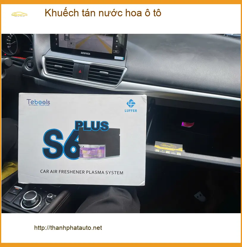 Cô Lan Anh mua Khuếch tán nước hoa ô tô cho Kia Carnival tại Quận 9 ảnh thực tế 4
