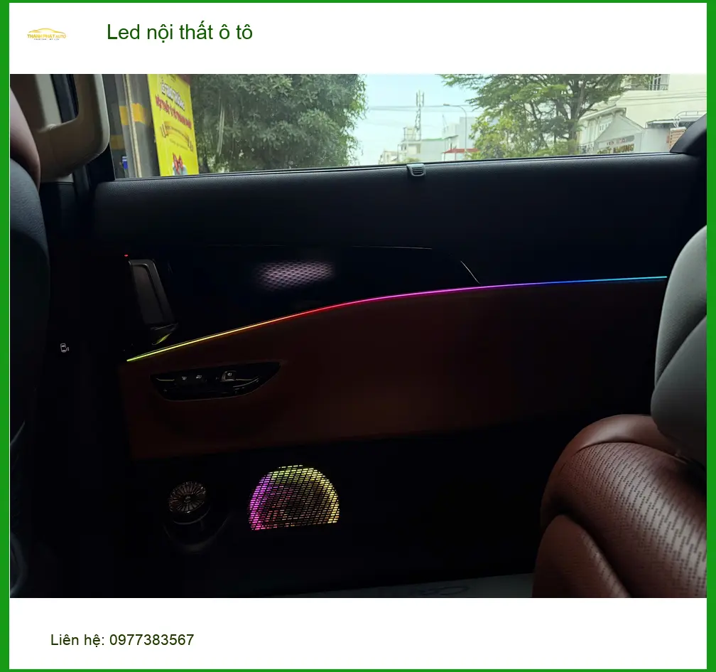 Chị Phương lắp Led nội thất ô tô Mazda CX-5 Quận 9 vì muốn xe hiện đại hơn ảnh thực tế 4