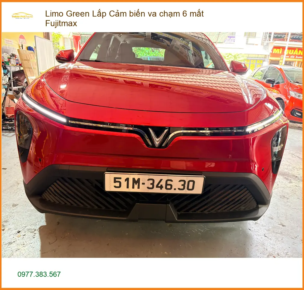 Anh Kiên lắp Cảm biến 6 mắt Fujitmax Limo Green Kia K3 Quận Gò Vấp.