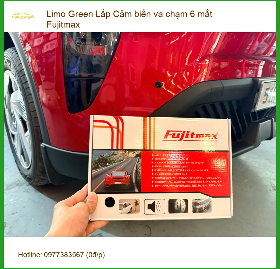 Anh Kiên lắp Cảm biến 6 mắt Fujitmax Limo Green Kia K3 Quận Gò Vấp. ảnh thực tế 2