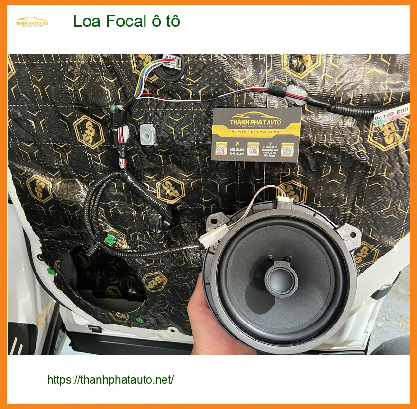 Anh Minh nâng cấp Loa Focal ô tô cho Hyundai Accent tại Quận 2