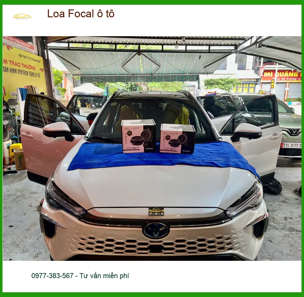 Anh Khôi lắp Loa Focal ô tô Hyundai Creta Quận 7, âm thanh sống động ảnh thực tế 2