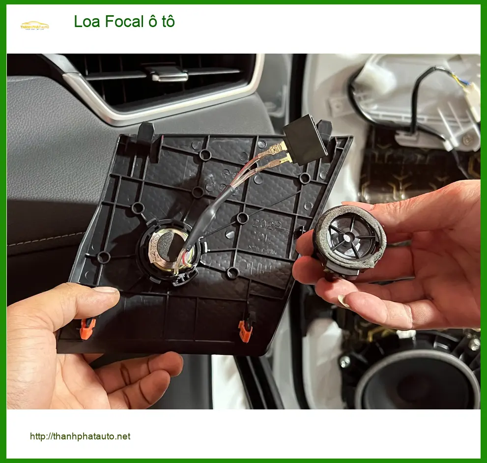 Anh Khôi lắp Loa Focal ô tô Hyundai Creta Quận 7, âm thanh sống động ảnh thực tế 3