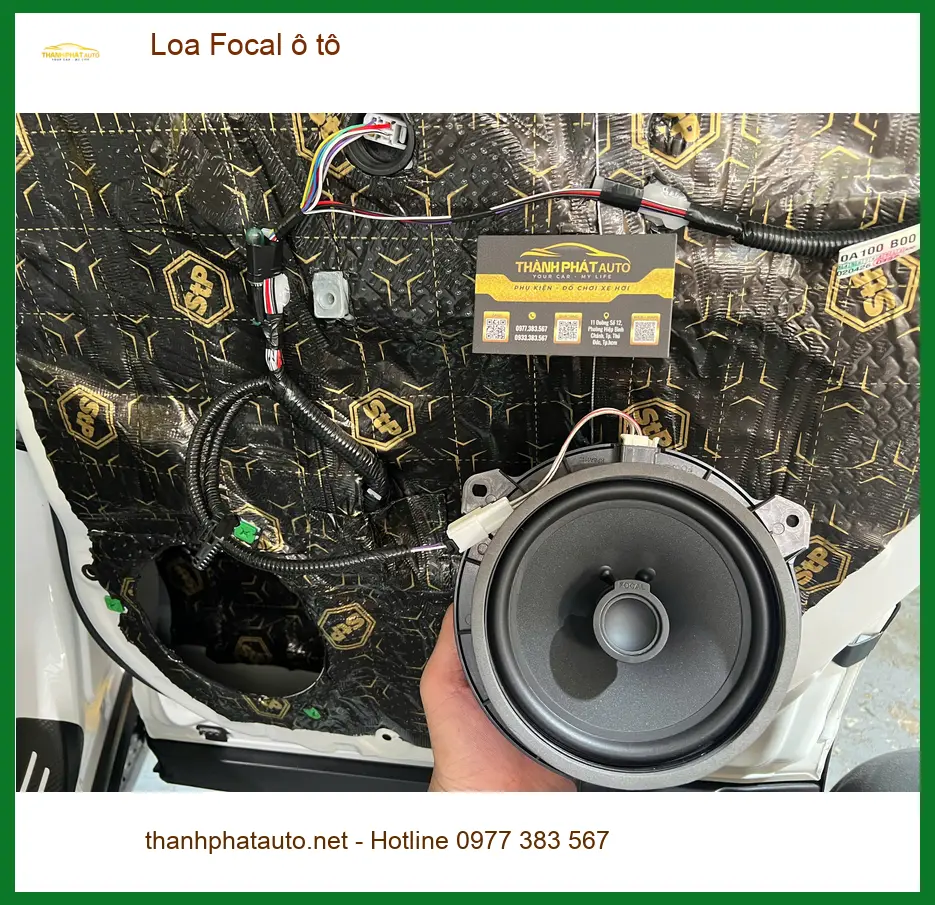 Anh Khôi lắp Loa Focal ô tô Hyundai Creta Quận 7, âm thanh sống động ảnh thực tế 4