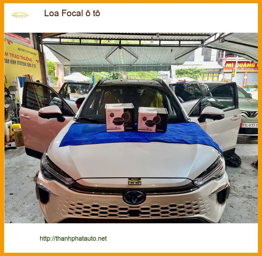Anh Dũng lắp Loa Focal ô tô cho Kia Sorento tại Bình Chánh nghe nhạc hay hơn