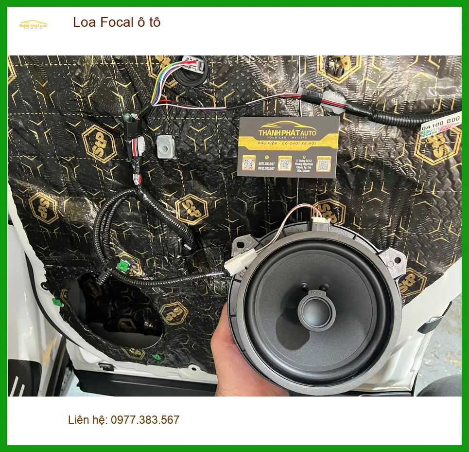 Anh Dũng lắp Loa Focal ô tô cho Kia Sorento tại Bình Chánh nghe nhạc hay hơn ảnh thực tế 2