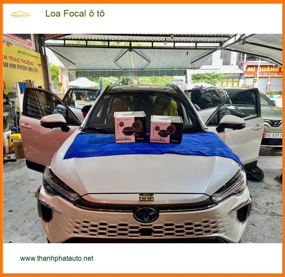 Anh Nam lắp Loa Focal ô tô cho Honda CRV tại Phú Nhuận vì loa zin rè ảnh thực tế 4