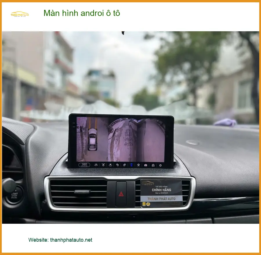 Chị Thảo nâng cấp màn hình Android ô tô cho Outlander tại Củ Chi ảnh thực tế 2